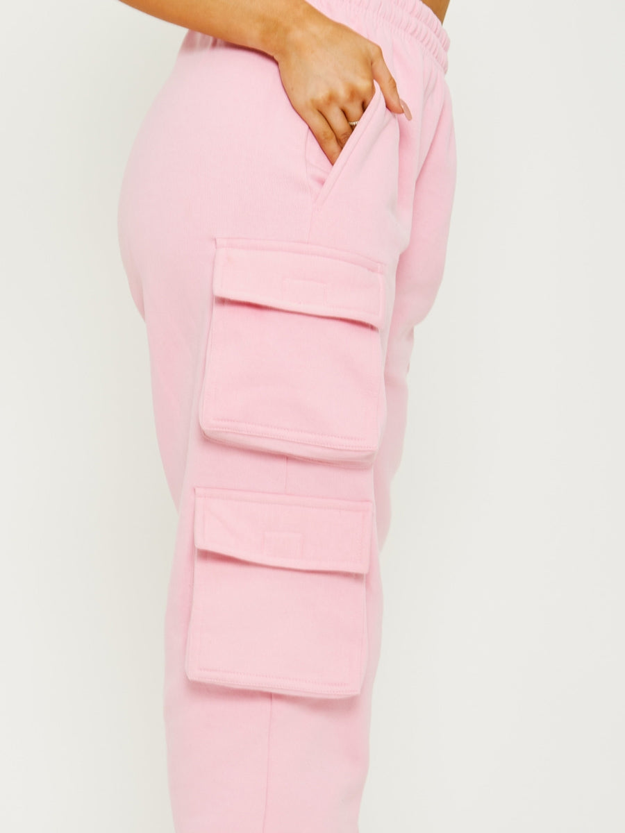 Utility Pocket Fleeced Cargo Jogger