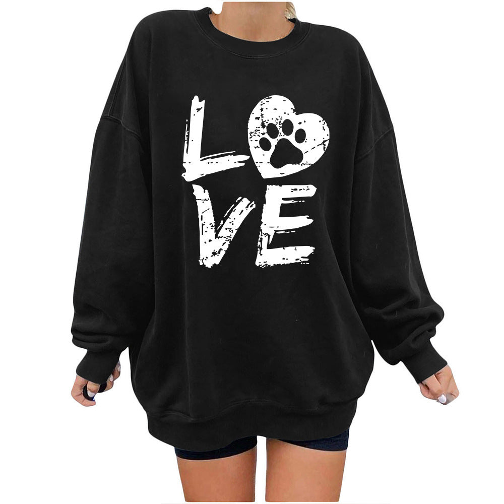 Women's Loose Casual Halloween Creative Printing Top