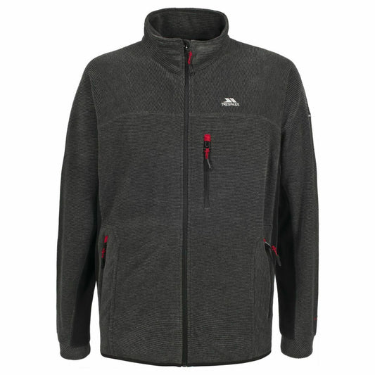 Mens Jynx Heavyweight Full Zip Fleece Jacket with Rib Effect