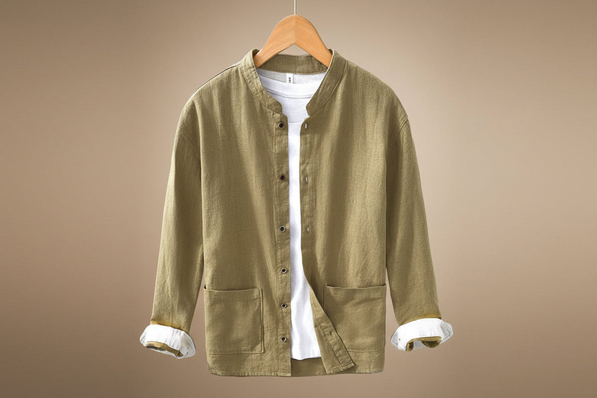 Men’s Linen Casual Shirt
