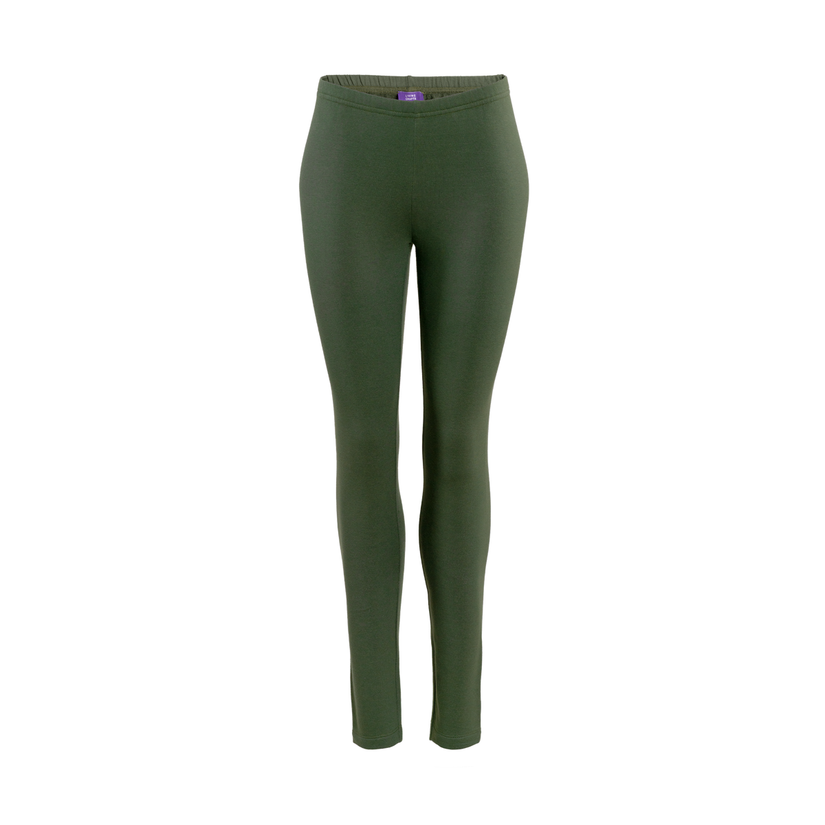 Organic Stretch Fleece Leggings: Womens