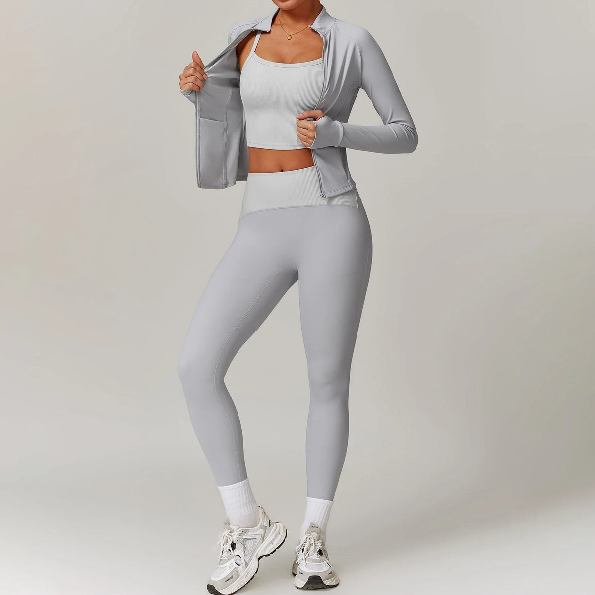 Women’s Leggings & Sportswear Set – Quick Dry, Workout & Athleisure Outfit