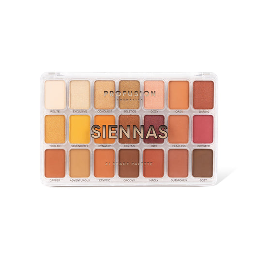 SIENNAS | 21 SHADE EYESHADOW PALETTE
