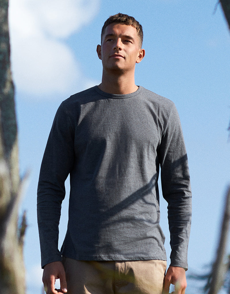 Fairtrade Organic Long Sleeve T-shirt: Mens
