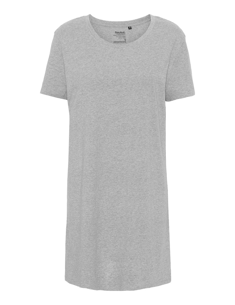 Fairtrade Organic Long Length T-shirt: Womens