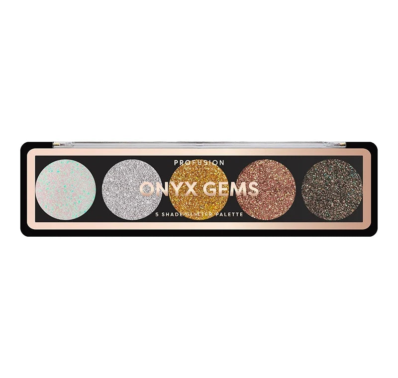 GLITTER GEMS | 5 SHADE GLITTER PALETTES