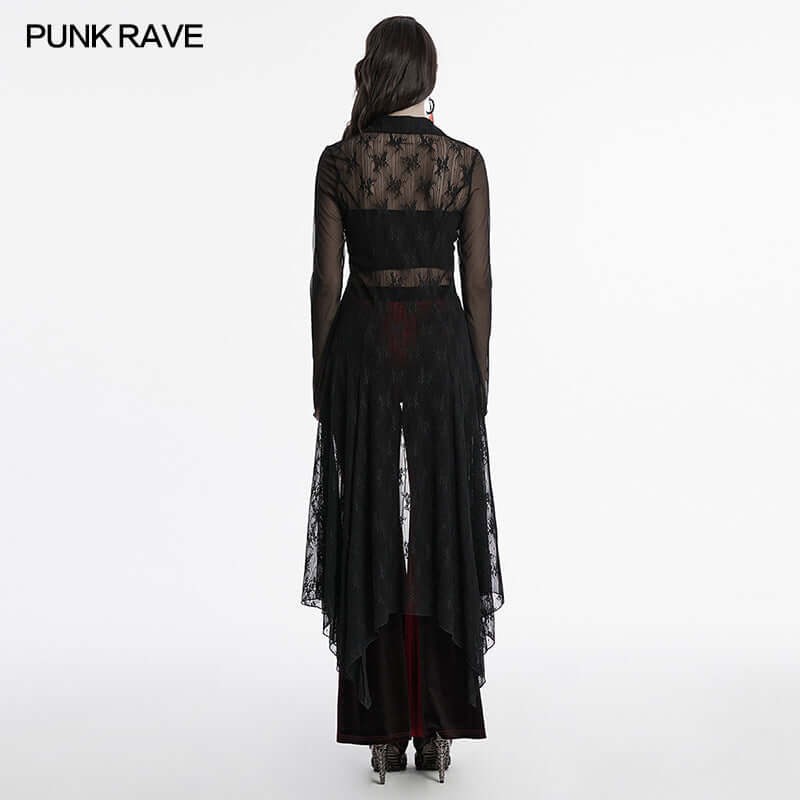 Punk Rave Tau Lace Cardigan