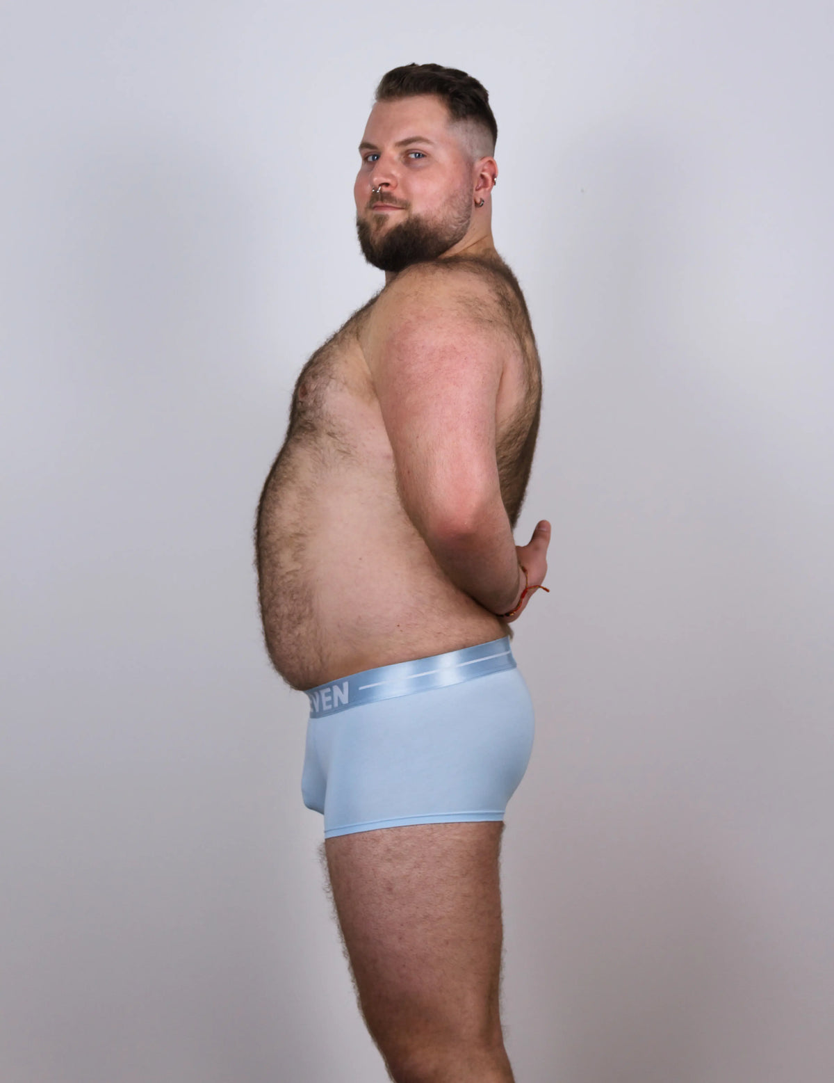 LUXE Cotton Ocean Blue Trunks