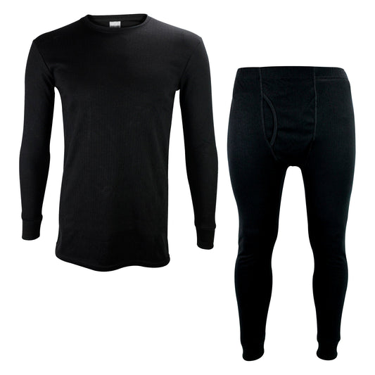 Kids Thermal Base Layer Set | Fleece Thermal Top & Long Johns Set