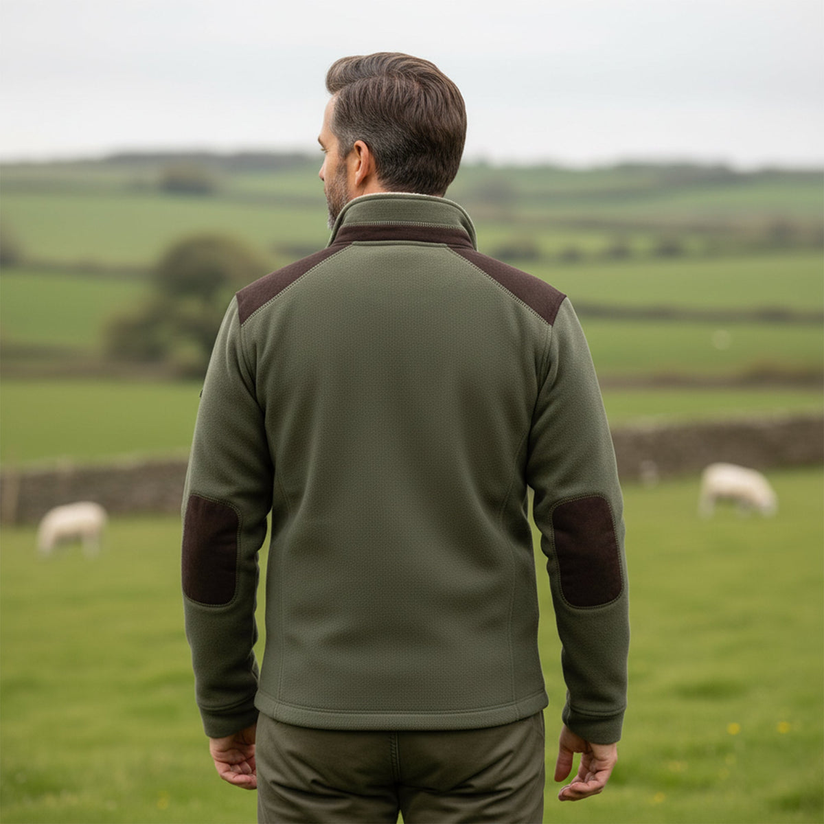 Mens Regatta Faversham Full Zip Fleece Lined Jacket