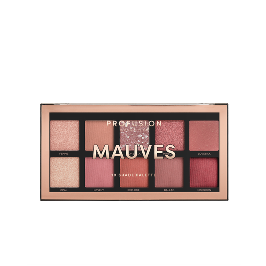 MAUVES | 10 SHADE EYESHADOW PALETTE