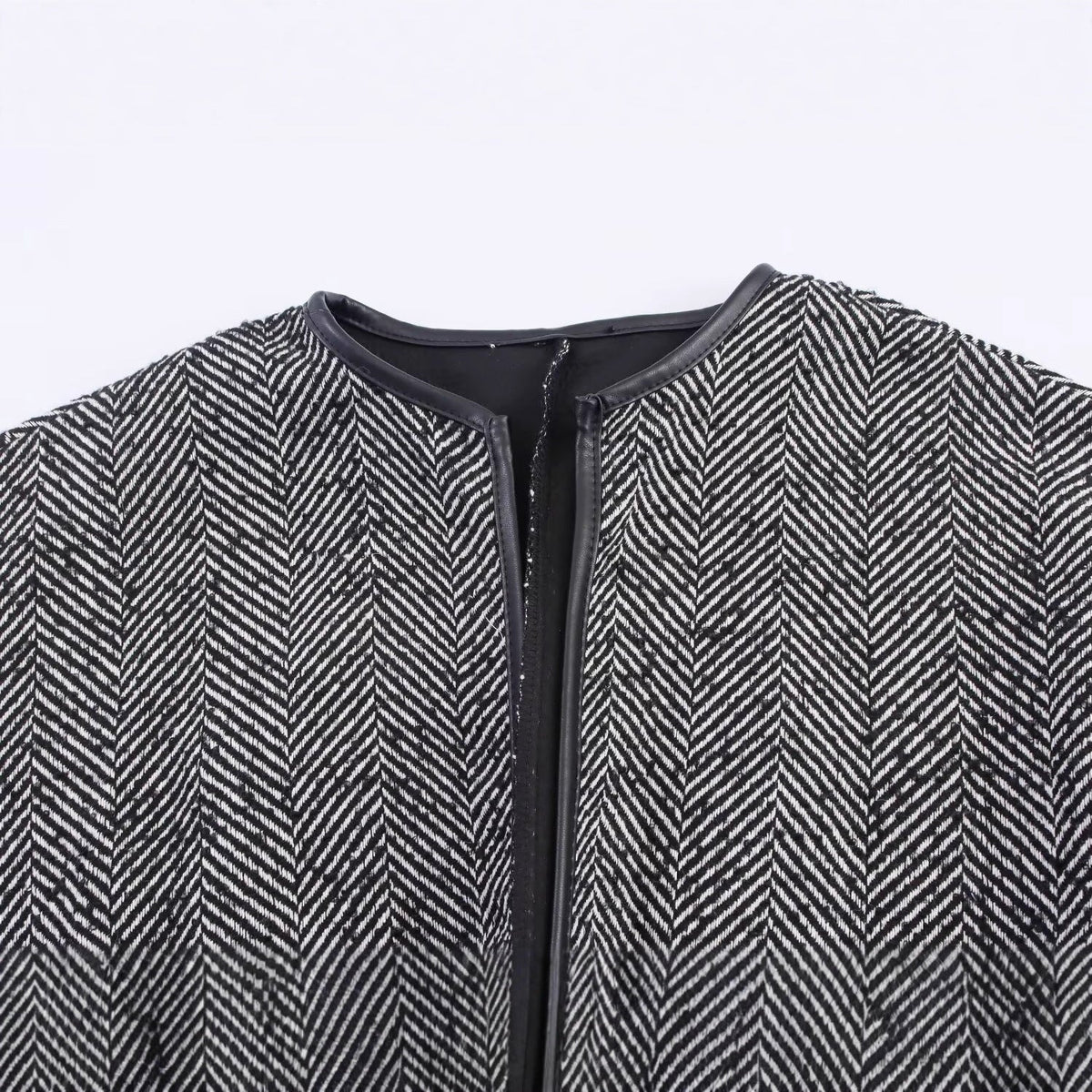 British Style Fashionable Temperament Lace Waist Design Mid-length Coat