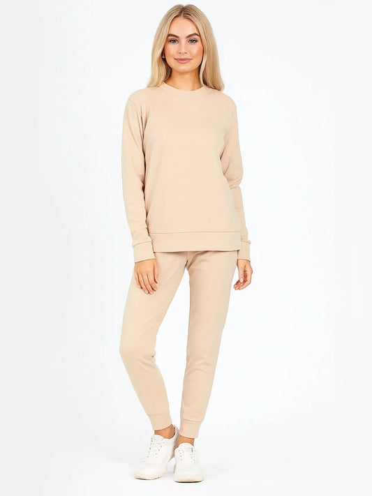 Ladies Long Sleeve Plain Set