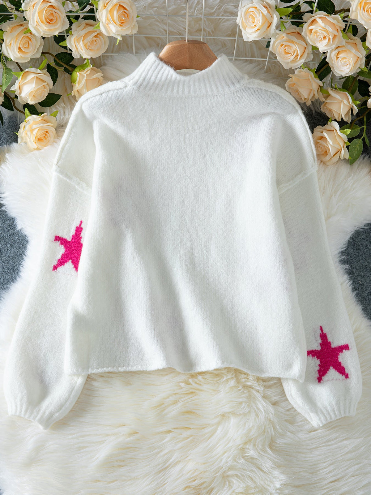 Women's Autumnwinter Casual Loose Turtleneck Pullover