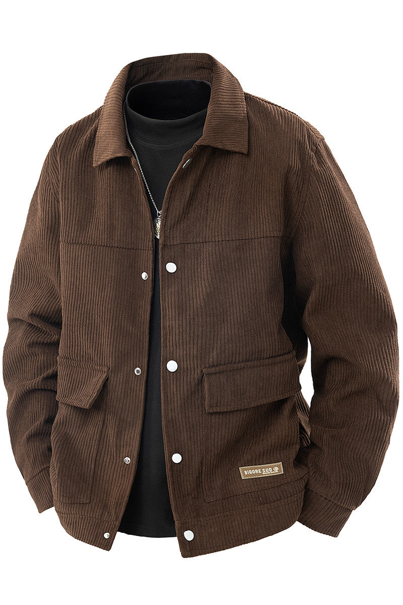 Fashionable Casual Mens Shirt Jacket