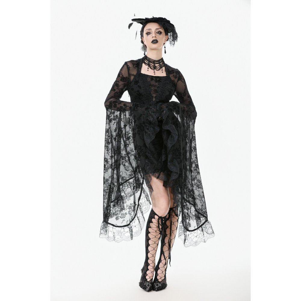 Dark in Love Minerva Bell Sleeve Lace Dress