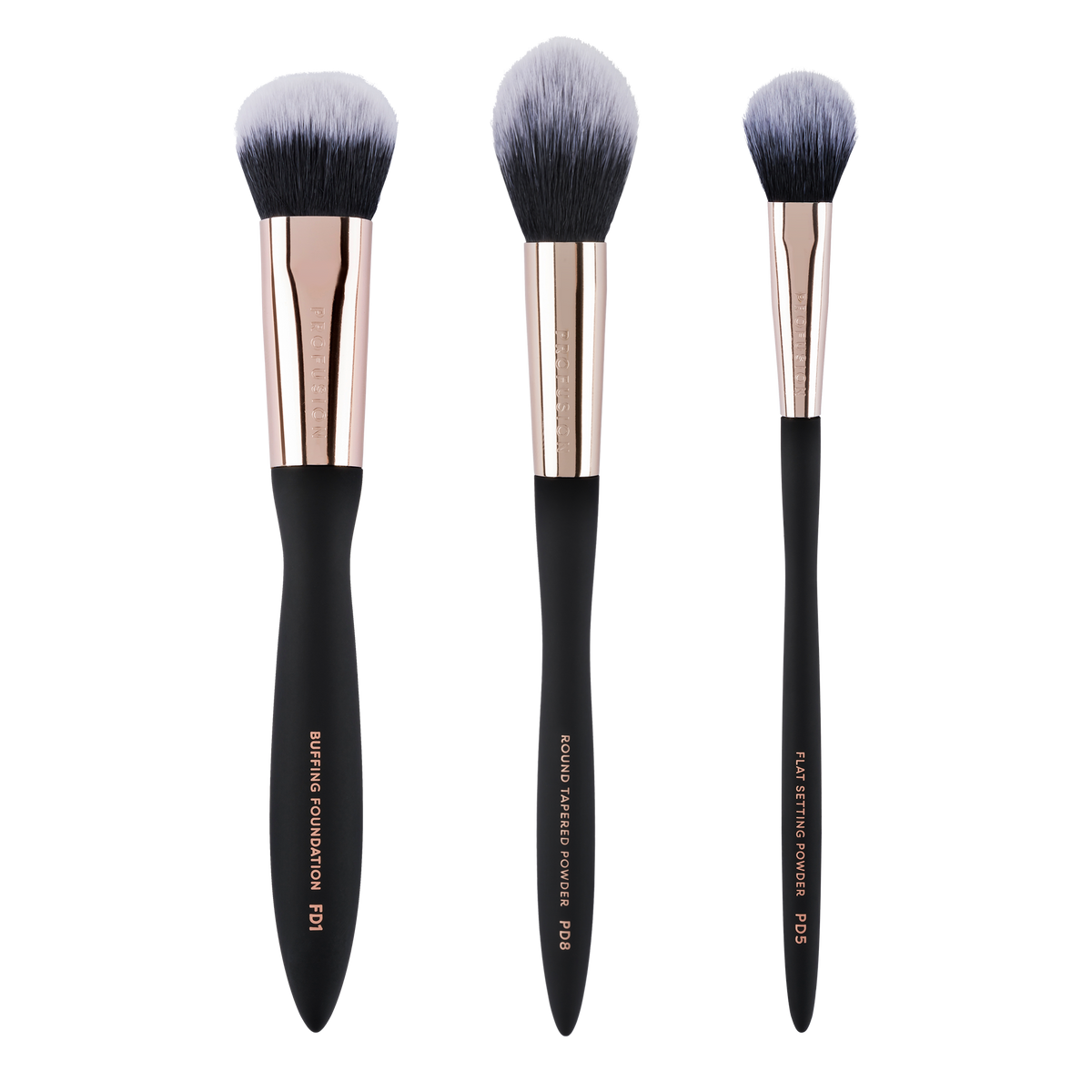 Face Essential 3-Piece Face Brush Set | Elvoro