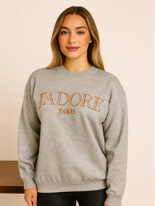 Ladies J’adore Paris Sweatshirt