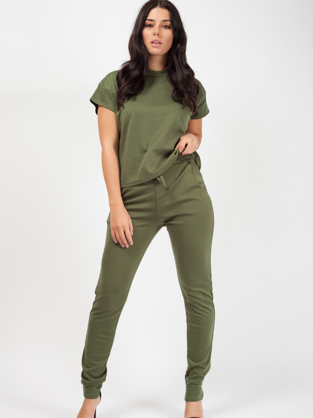 Samira Short Sleeve Boxy Loungewear Co-ord
