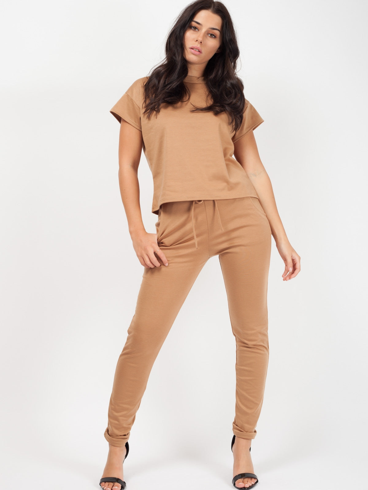 Samira Short Sleeve Boxy Loungewear Co-ord