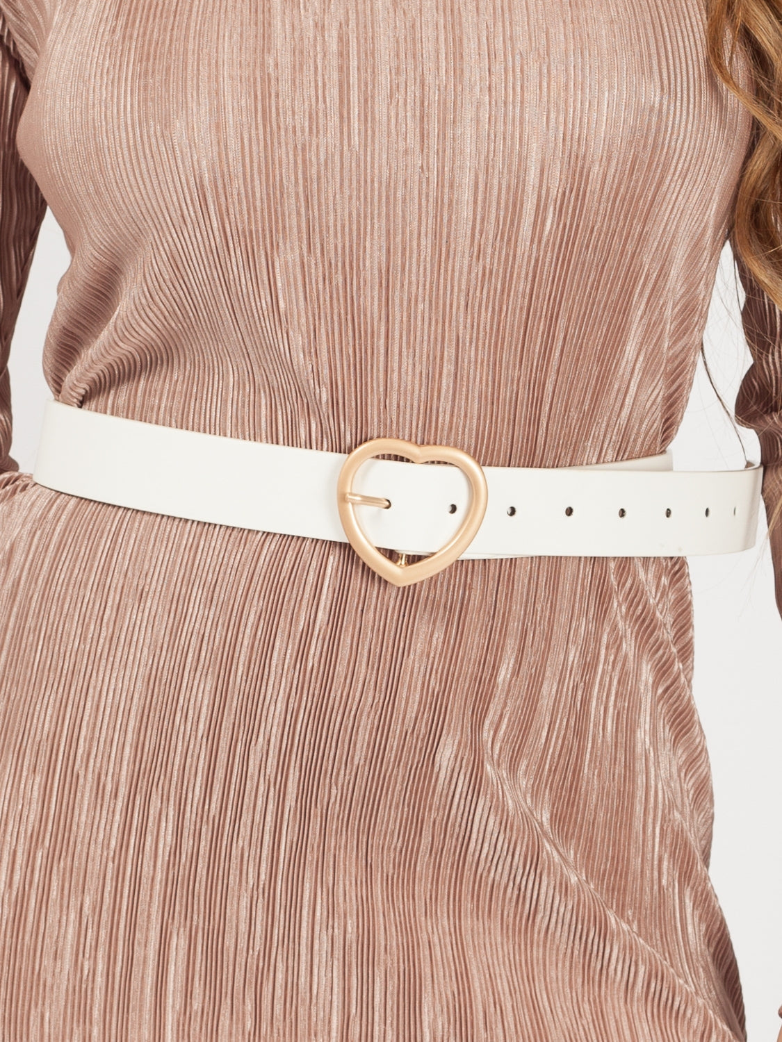 Heart Shape Buckle Belt