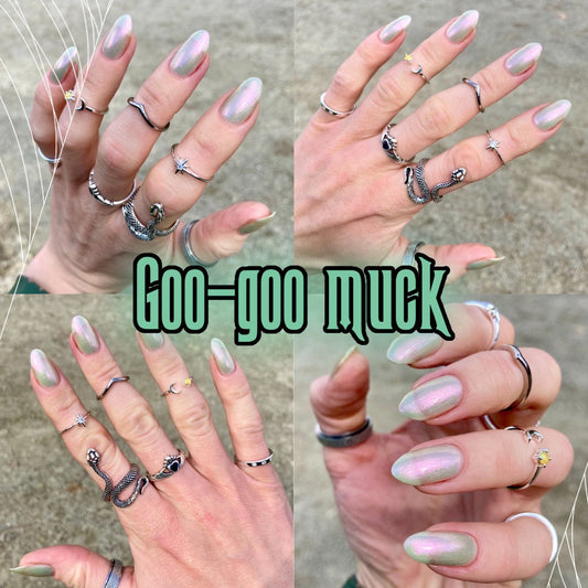 Radioactive Unicorn Goo Goo Muck Nail Polish
