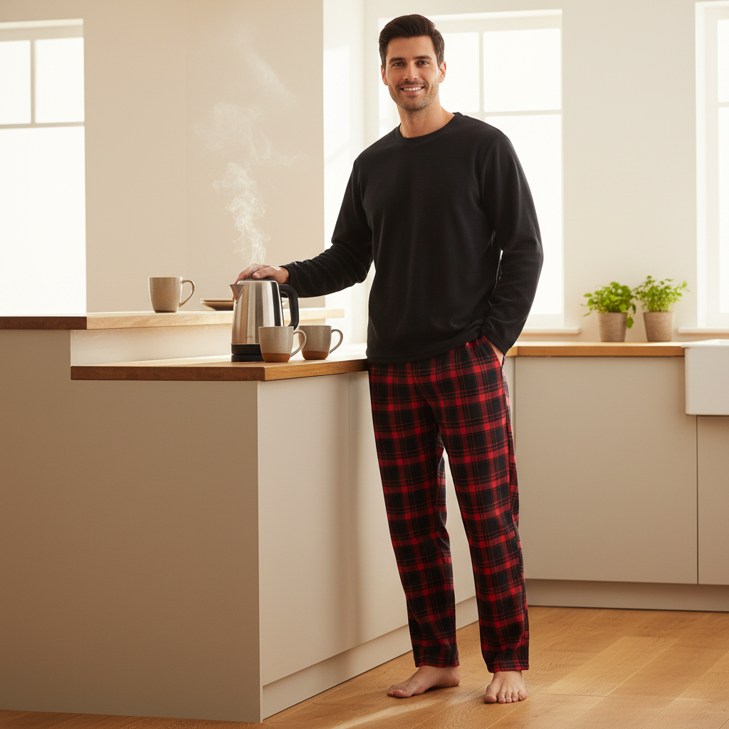 Men's Thermal Fleece Lounge Set