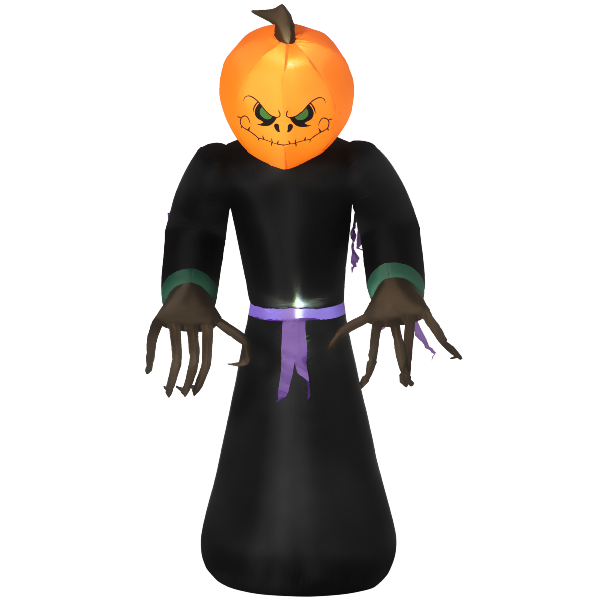 2.1m Inflatable Pumpkin Reaper Halloween Decoration