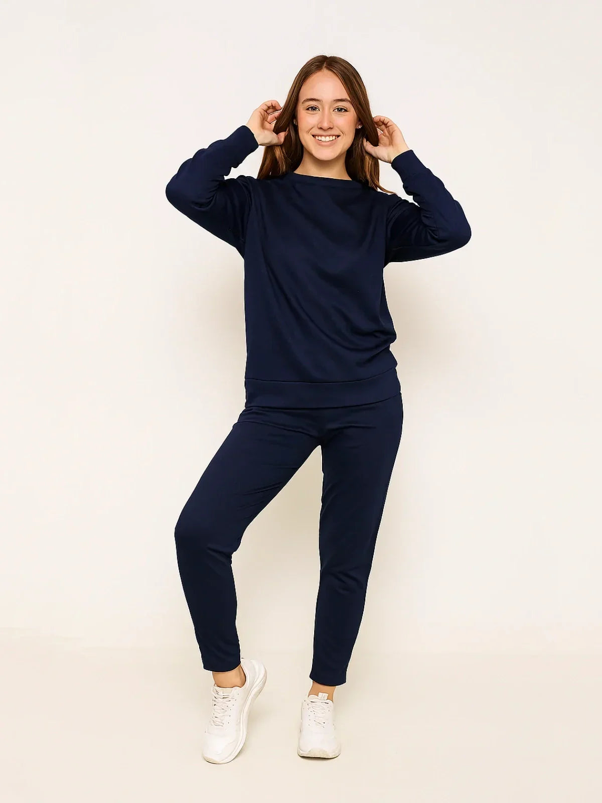 Ladies Long Sleeve Plain Set
