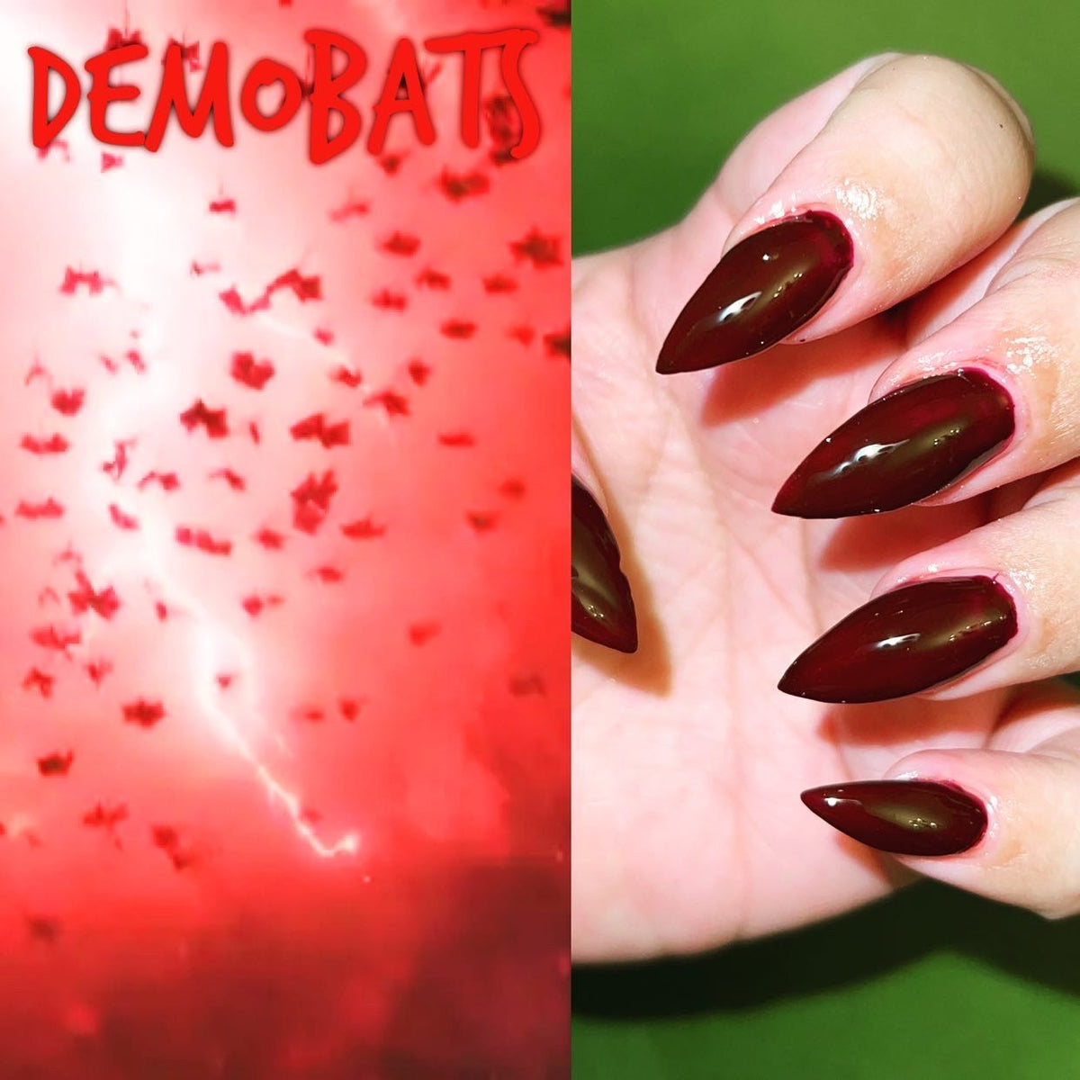 Radioactive Unicorn Demobats Nail Polish