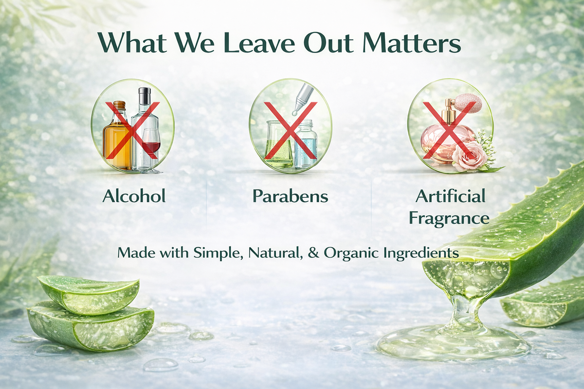 Aloe Vera Gel 300g Bottle – 5 Pack | Ammuri