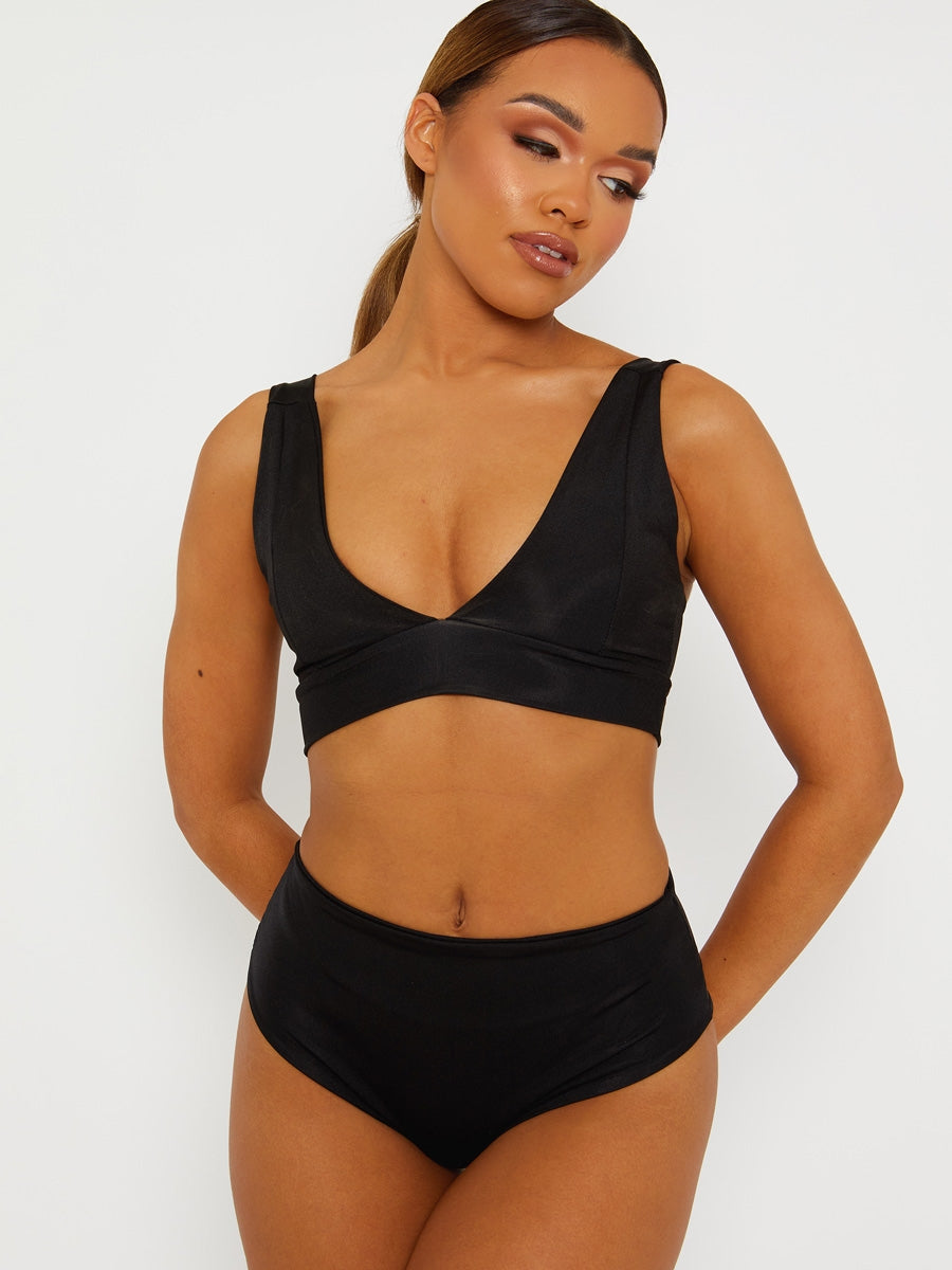 High Waist Bikini Bottoms