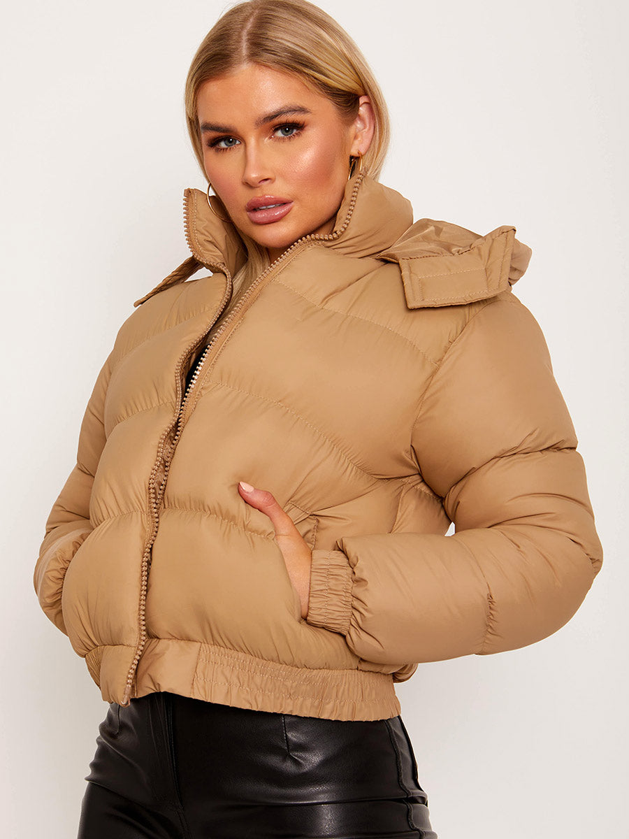 Hooded Padded Puffer Jacket