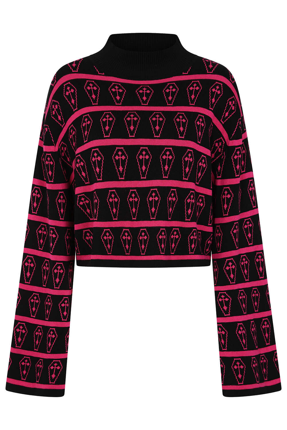 Banned Apparel Coffin Knit Jumper