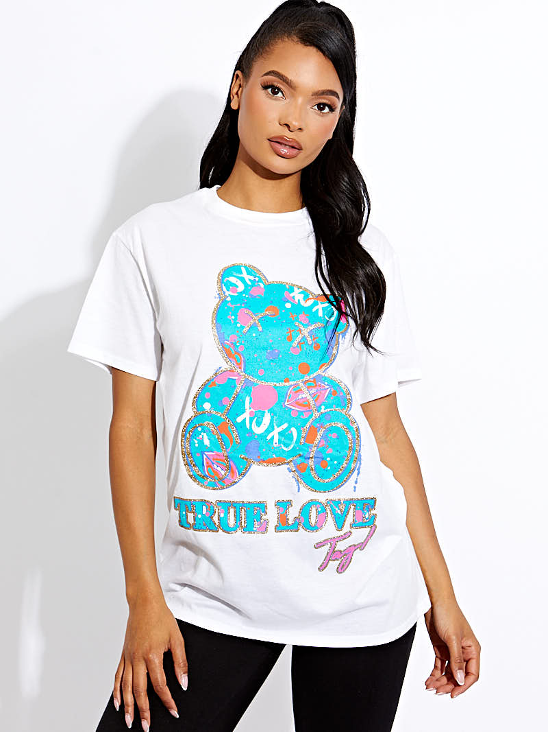 True Love Paint Graphic T-Shirt
