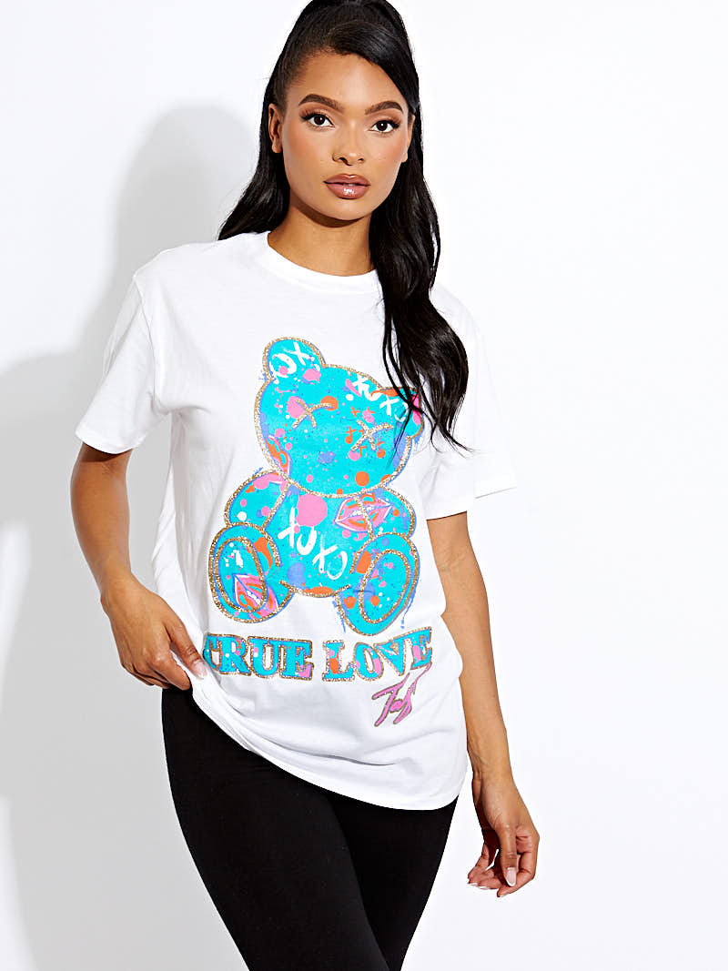 True Love Paint Graphic T-Shirt